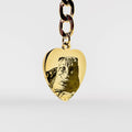 Personalized Heart Keychain - Pet Photo