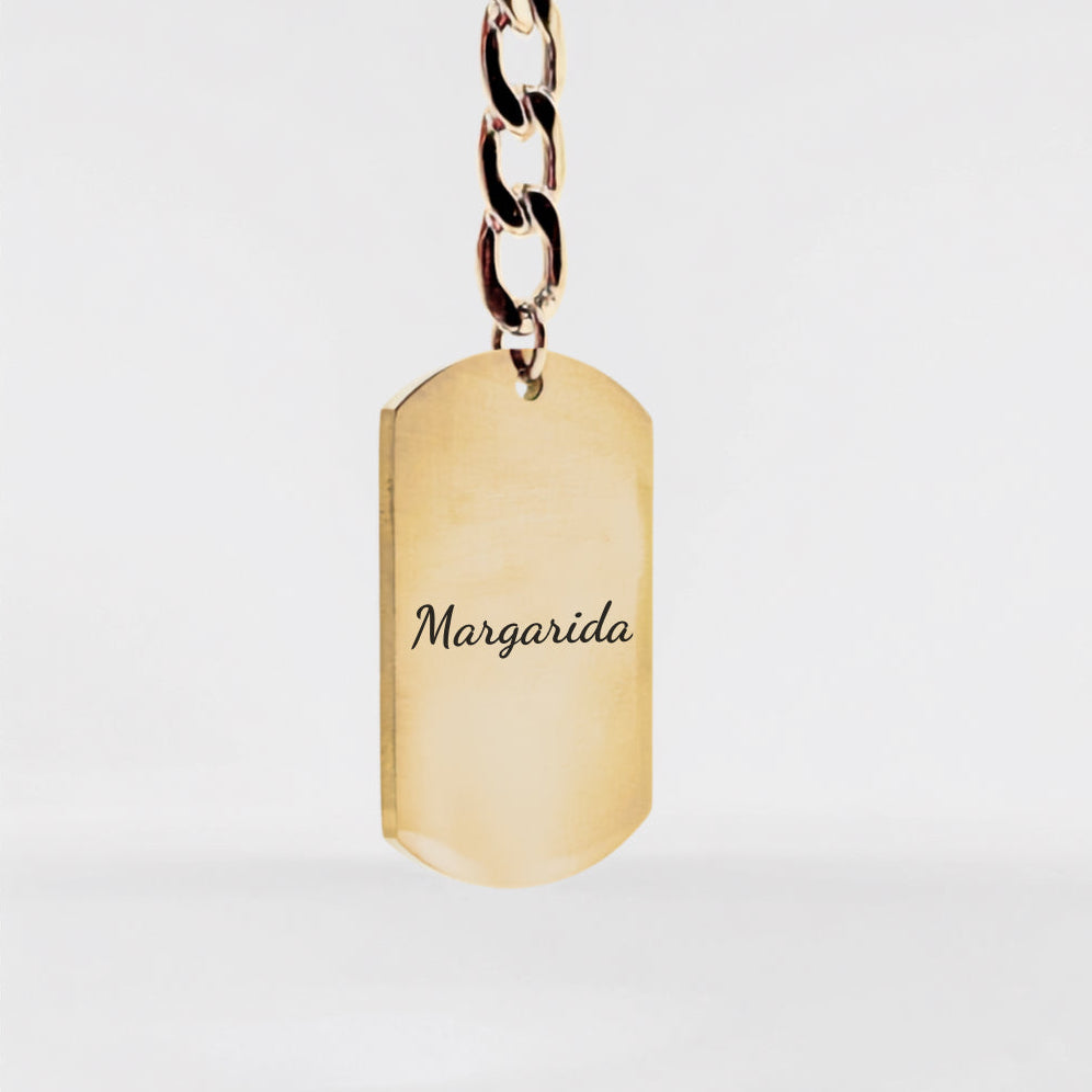 Personalized Keychain - Text