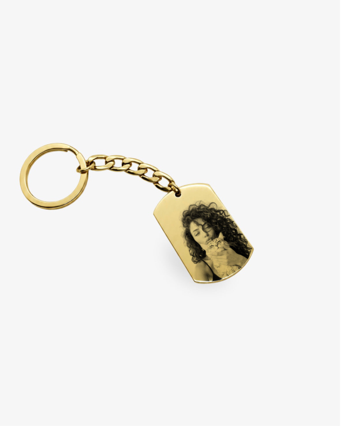 Porta-chaves Personalizado - Foto de Animal de Estimação