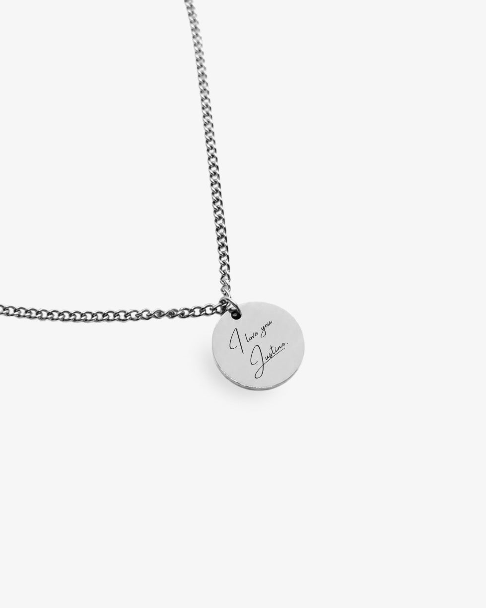Colar Personalizado - Calígrafia