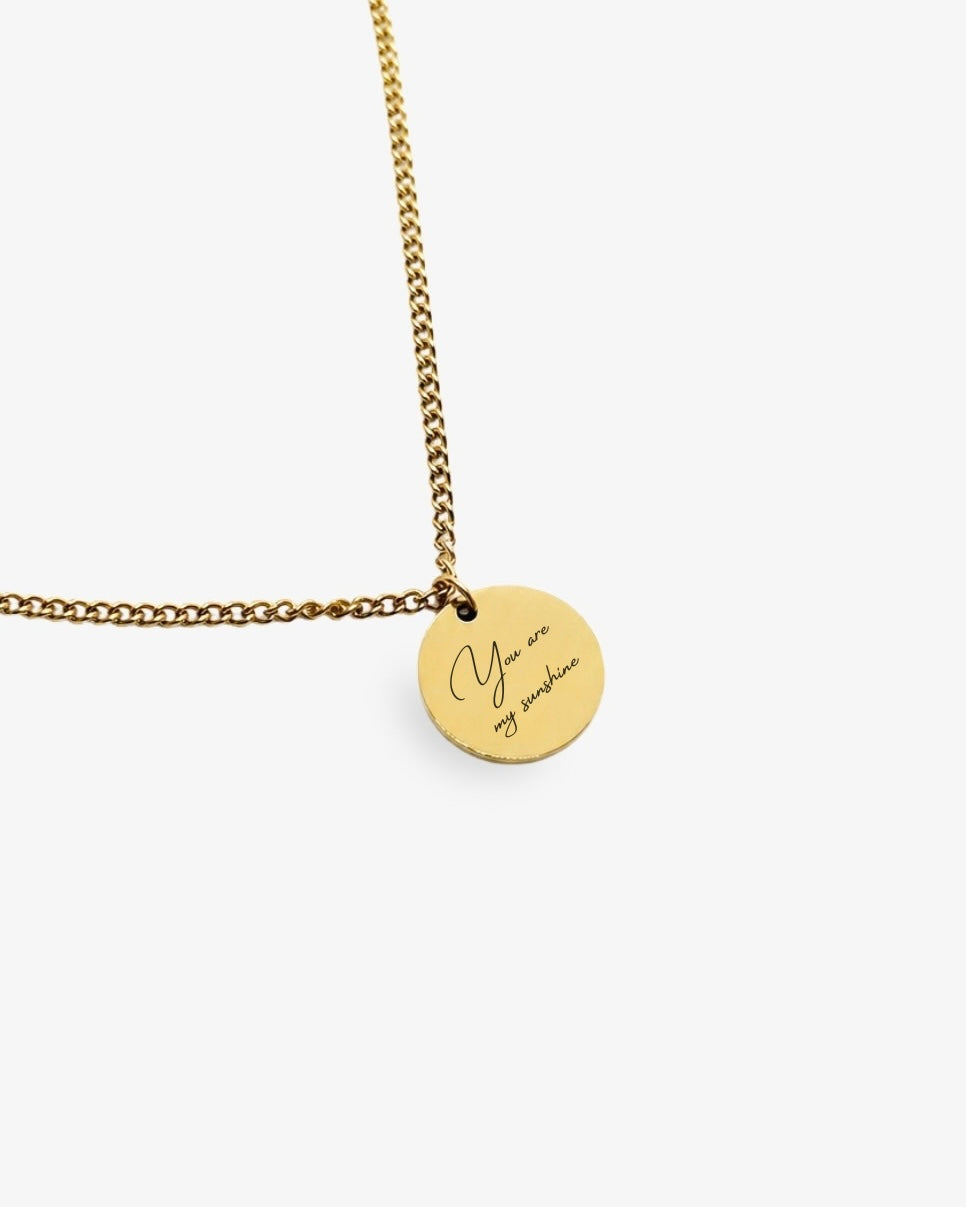 Colar Personalizado - Calígrafia