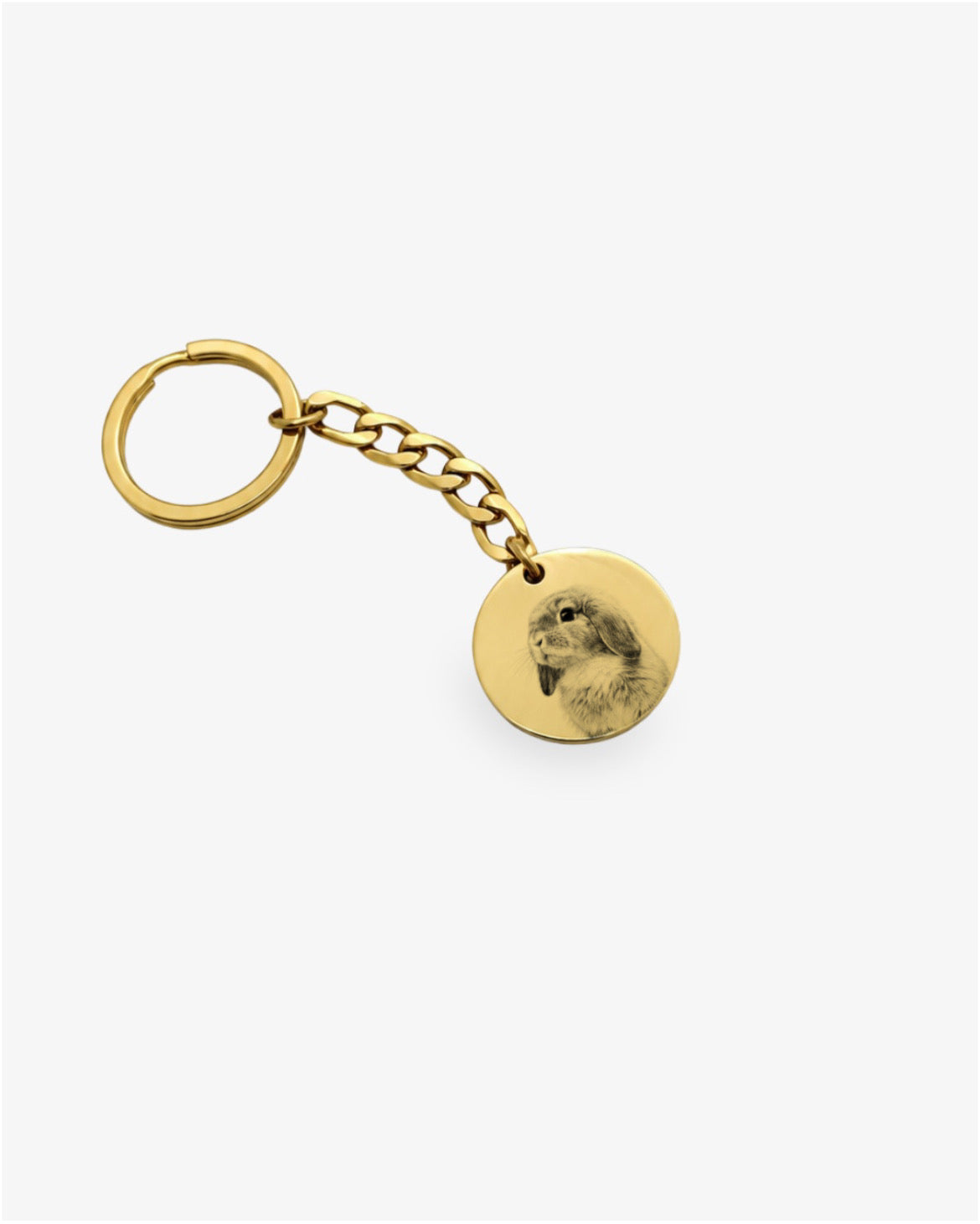 Porta-chaves Personalizado - Foto de Animal de Estimação