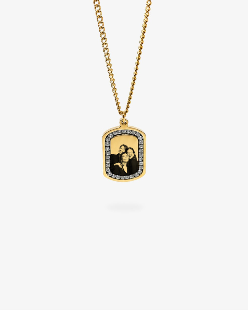 Colar Personalizado com Zircónias - Foto