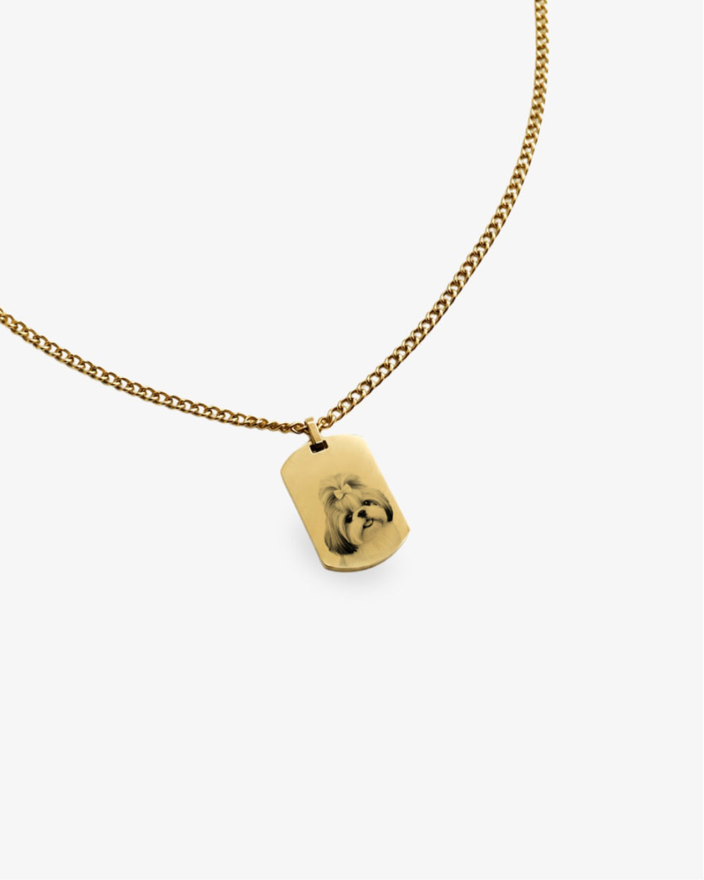 Colar Personalizado - Foto de Animal de Estimação