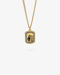 Colar Personalizado com Zircónias - Foto de Animal de Estimação