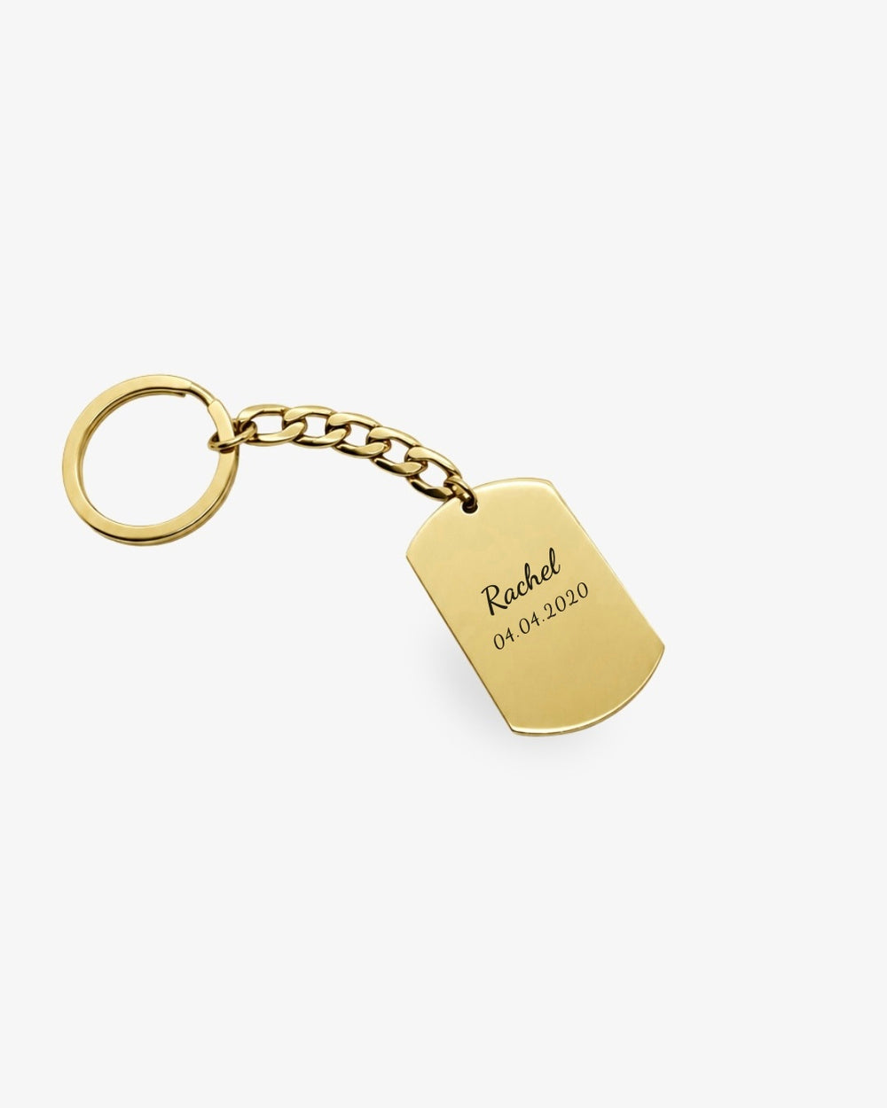 Porta-chaves Personalizado - Texto e Data