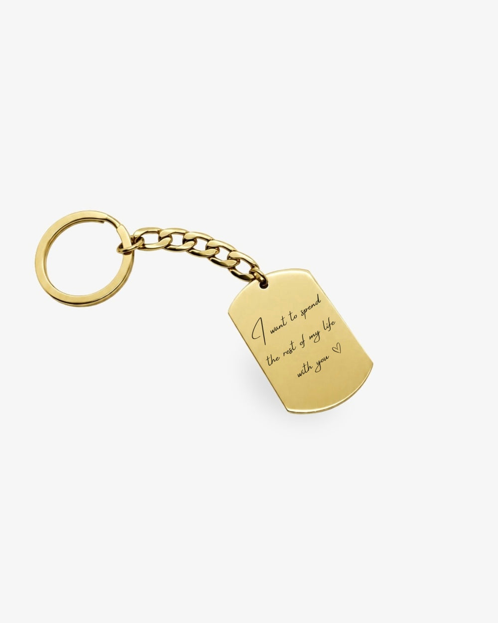 Porta-chaves Personalizado - Caligrafia
