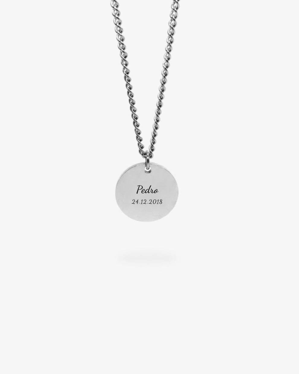Colar Personalizado - Texto e Data
