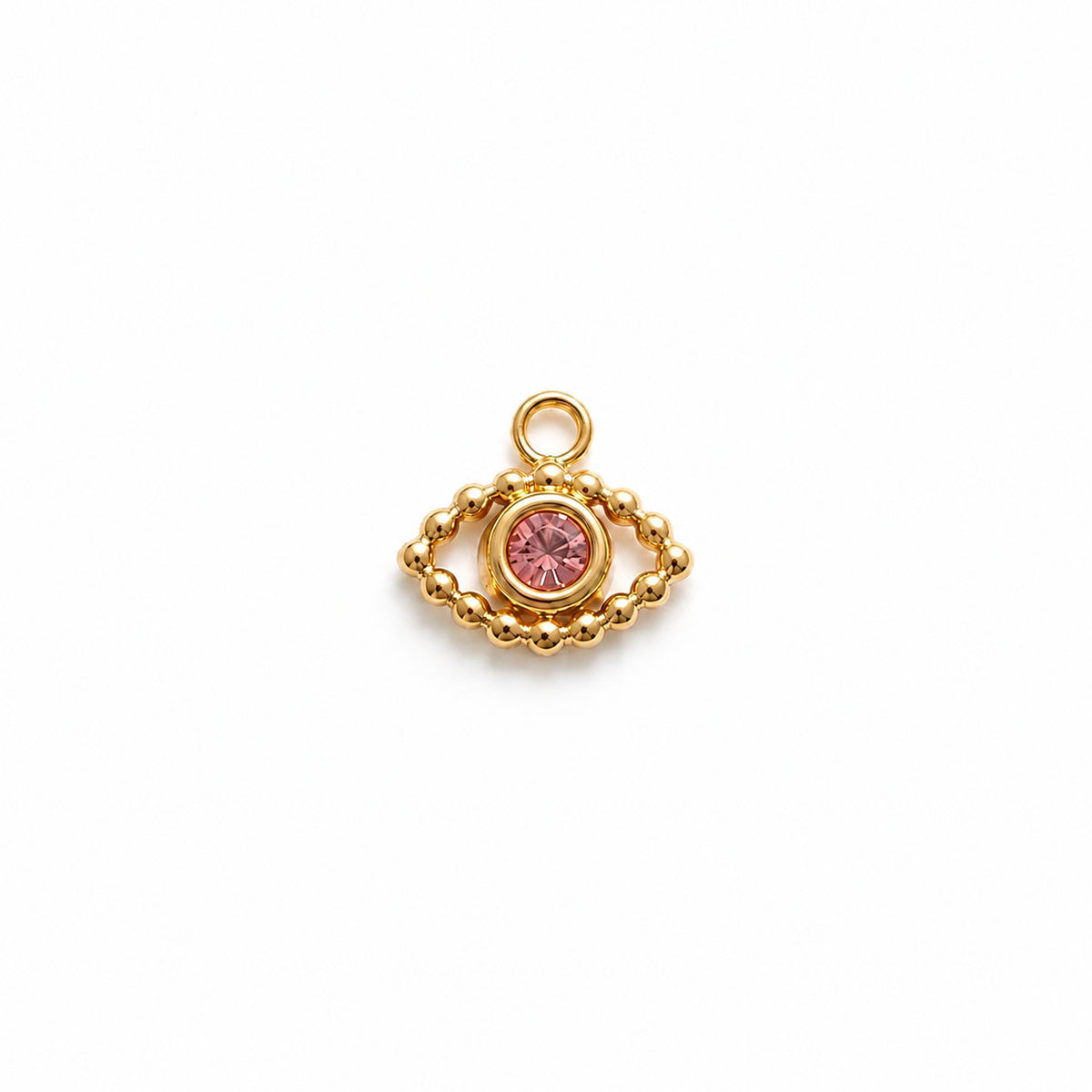 Amuleto do Olho Rosado - Ouro