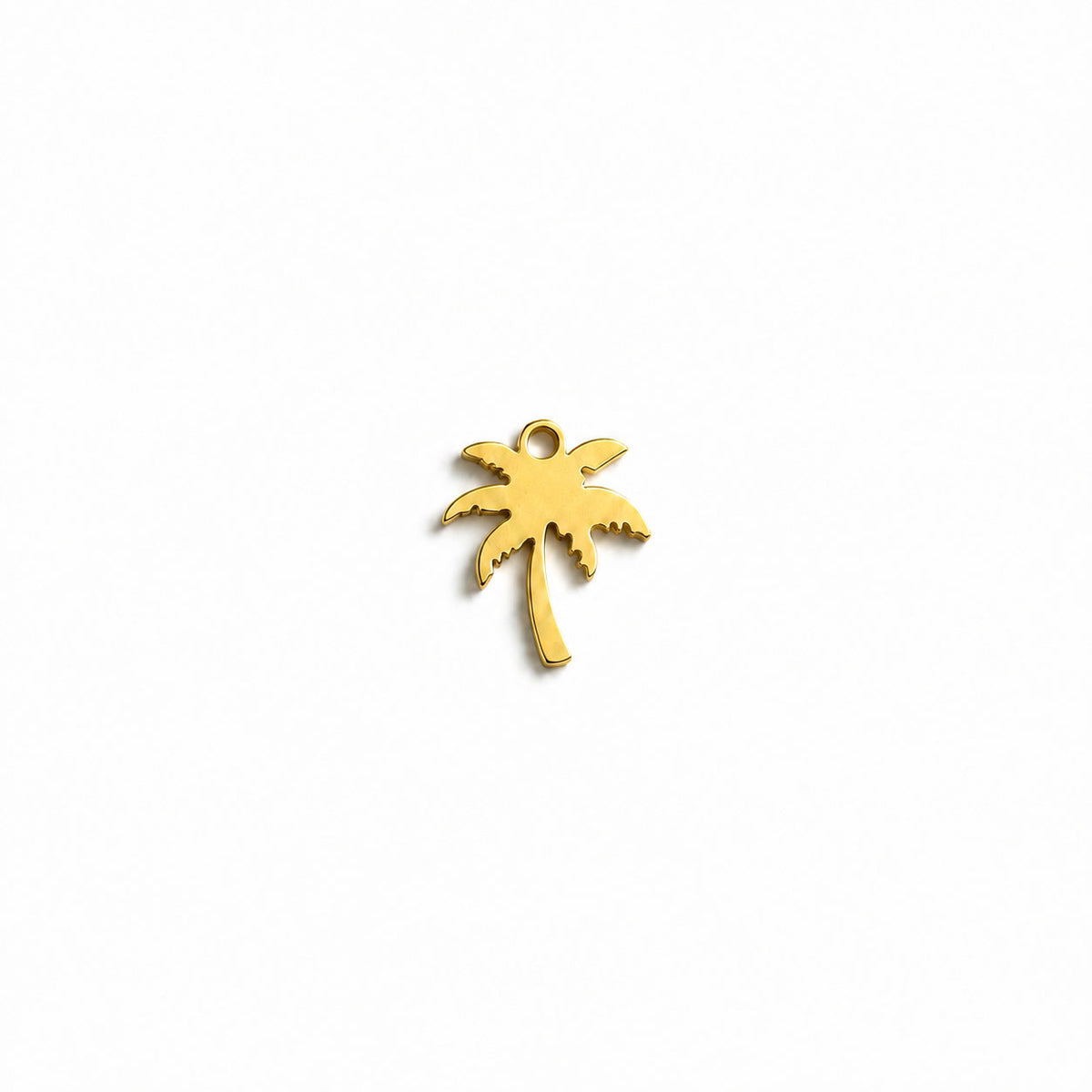 Amuleto Palmeira - Dourado