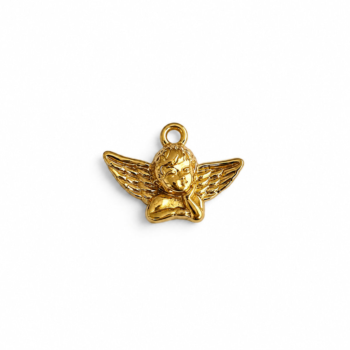 Amuleto de Anjo - Dourado
