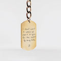 Personalized Keychain - Handwriting