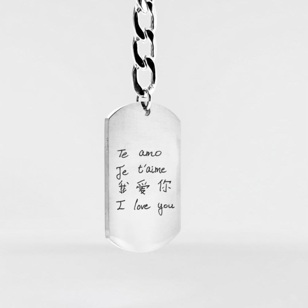 Personalized Keychain - Handwriting