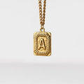 Initial Medallion Necklace