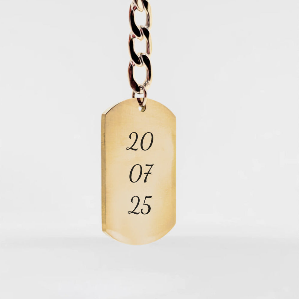 Personalized Keychain - Date