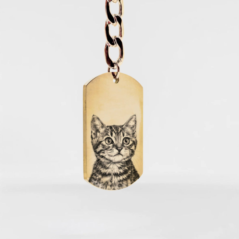 Personalized Keychain - Pet Photo