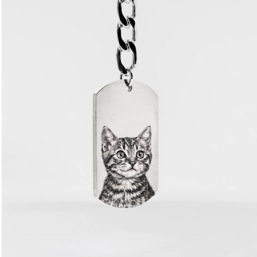 Personalized Keychain - Pet Photo