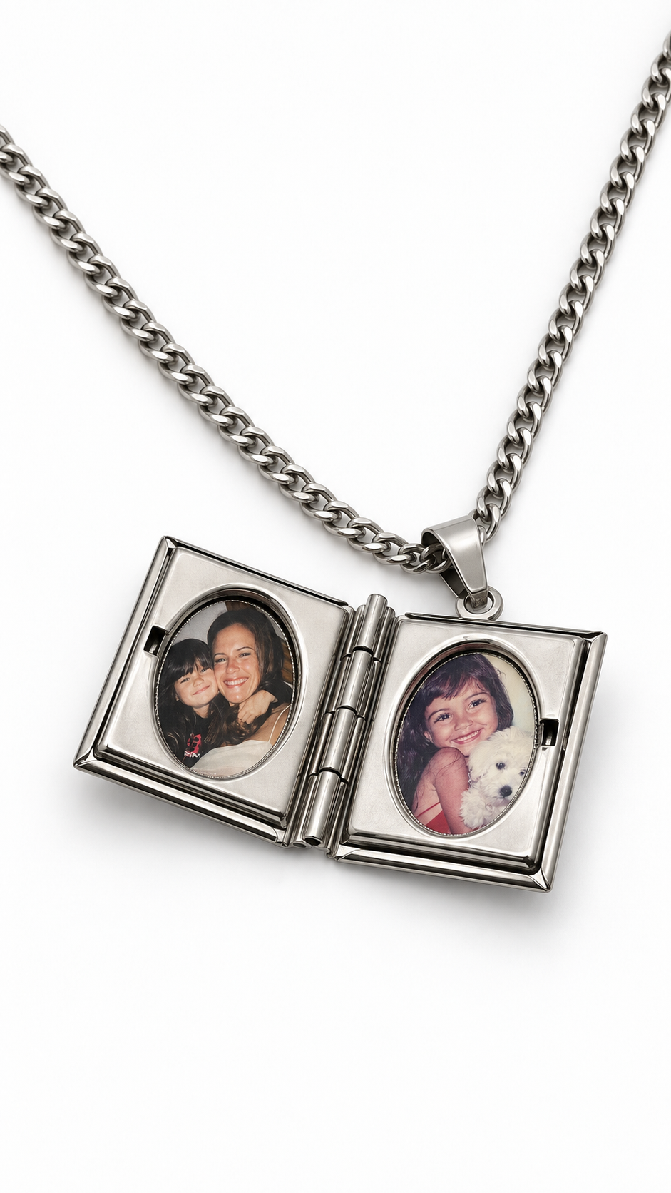 Book Locket Necklace