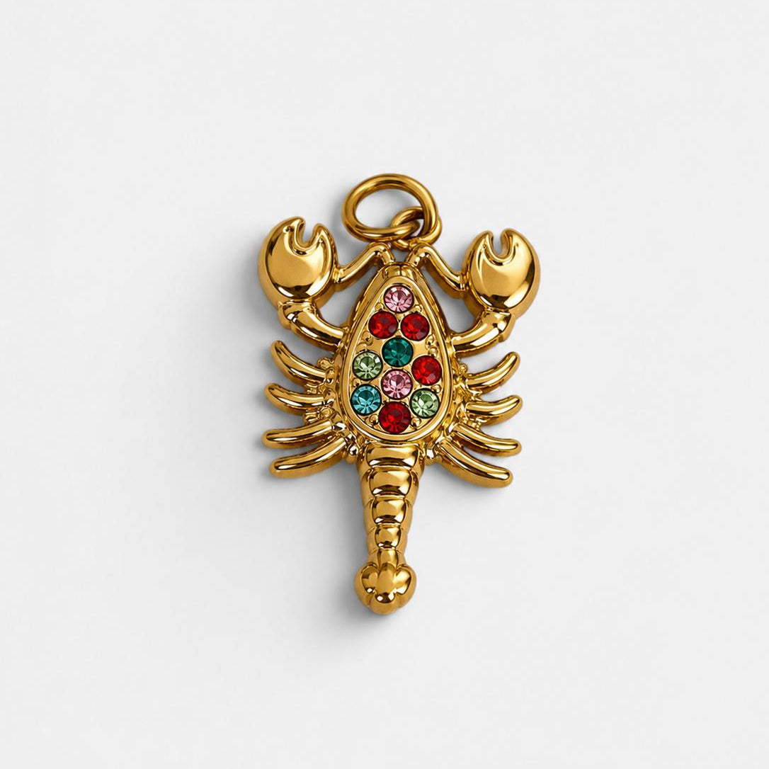 Lobster Charm - Gold