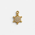 Turtle Charm - Gold
