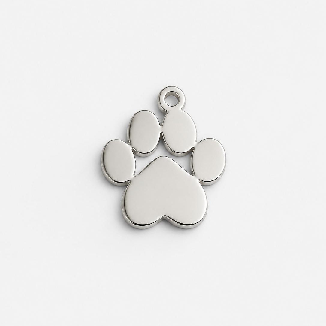Paw Charm - Silver