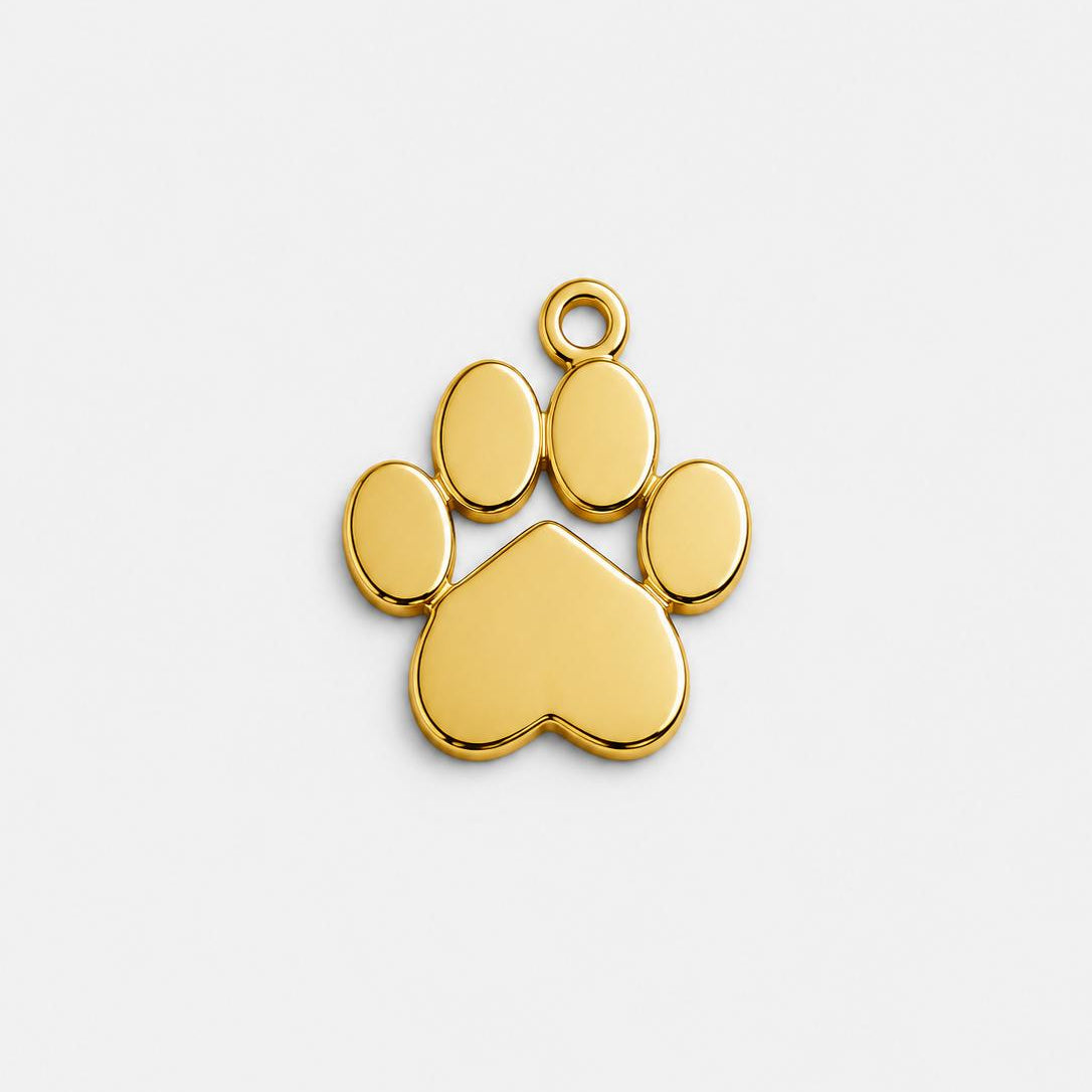 Paw Charm - Gold